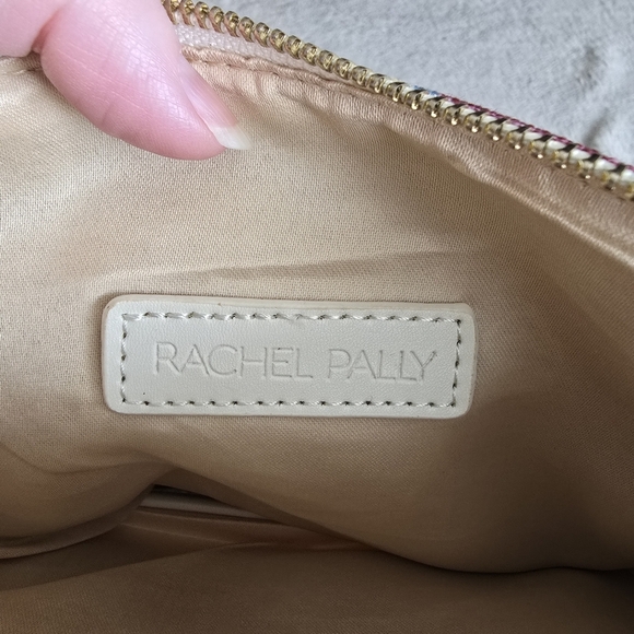 Anthropologie Rachel Pally Bloom Floral Canvas Zip Tassel Folded Clutch Handbag - Picture 8 of 10